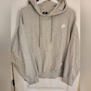 Grey Nike hoodie size XL